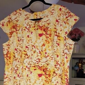 Colorful Abstract Women's Top